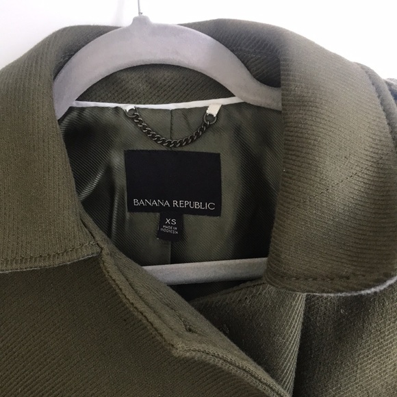 Banana Republic military style coat. XS - Picture 13 of 13